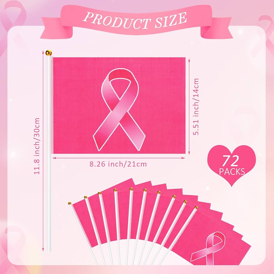 忘れな草ちゃん　13センチ ピンクリボン 忘れな草ちゃん 13センチ ピンクリボン