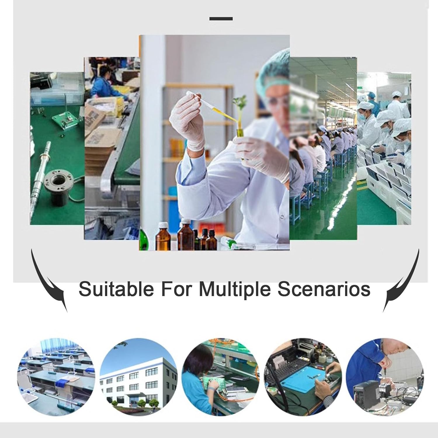 Heavy-Duty Thickened Stainless Steel Work Table H80cm Fireproof Water Proof and Wear-Resistant Industrial-Grade Workbench with Adjustable Legs