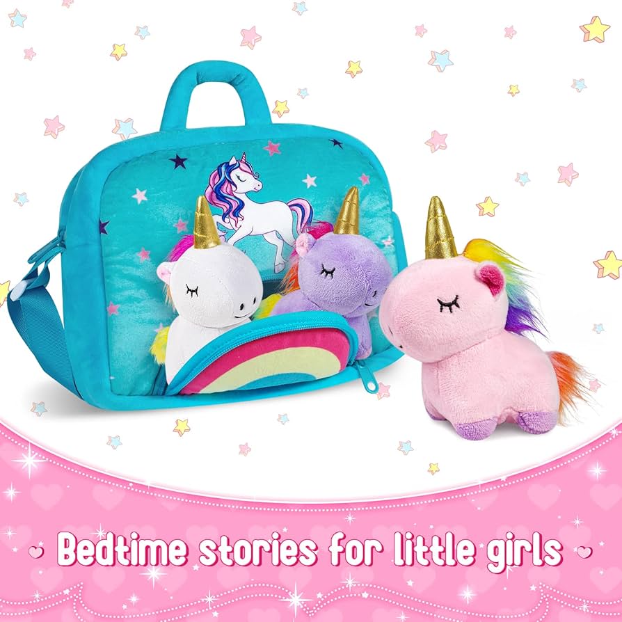 Amazon.com: KMUYSL Unicorn Plush Toys for Girls Ages 3 4 5 6