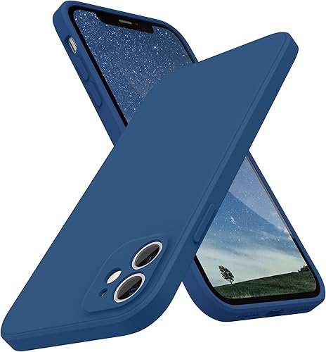 Miniatura 8 de SURPHY Funda de silicona cuadrada compatible con iPhone 11 de 6.1 pulgadas, bordes cuadrados de silicona líquida (protección individual para cada