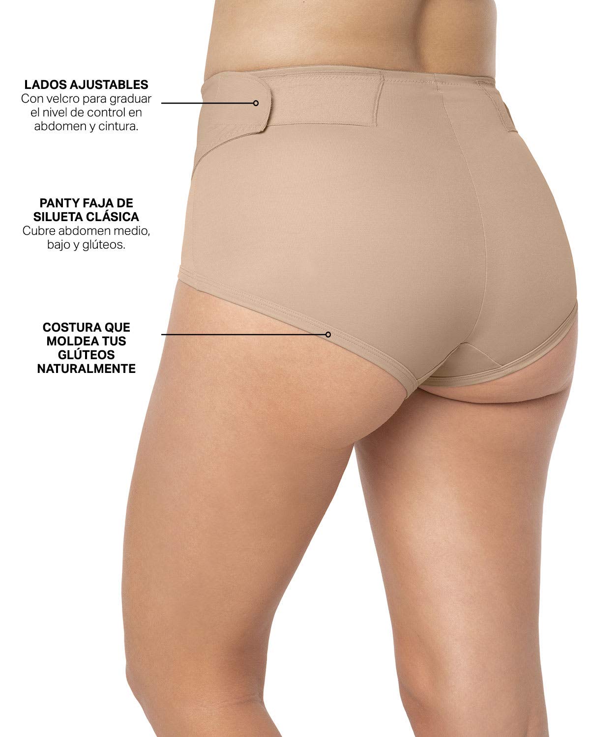 Leonisa Culotte Post-Partum avec Enveloppe Réglable pour Le Ventre Sécucuséquséquséquséquestres Post-Partum avec Bande de Toit Gaine-Culotte de Taille Femme