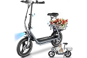 Caroma Peak Electric Scooter for Adults with Seat