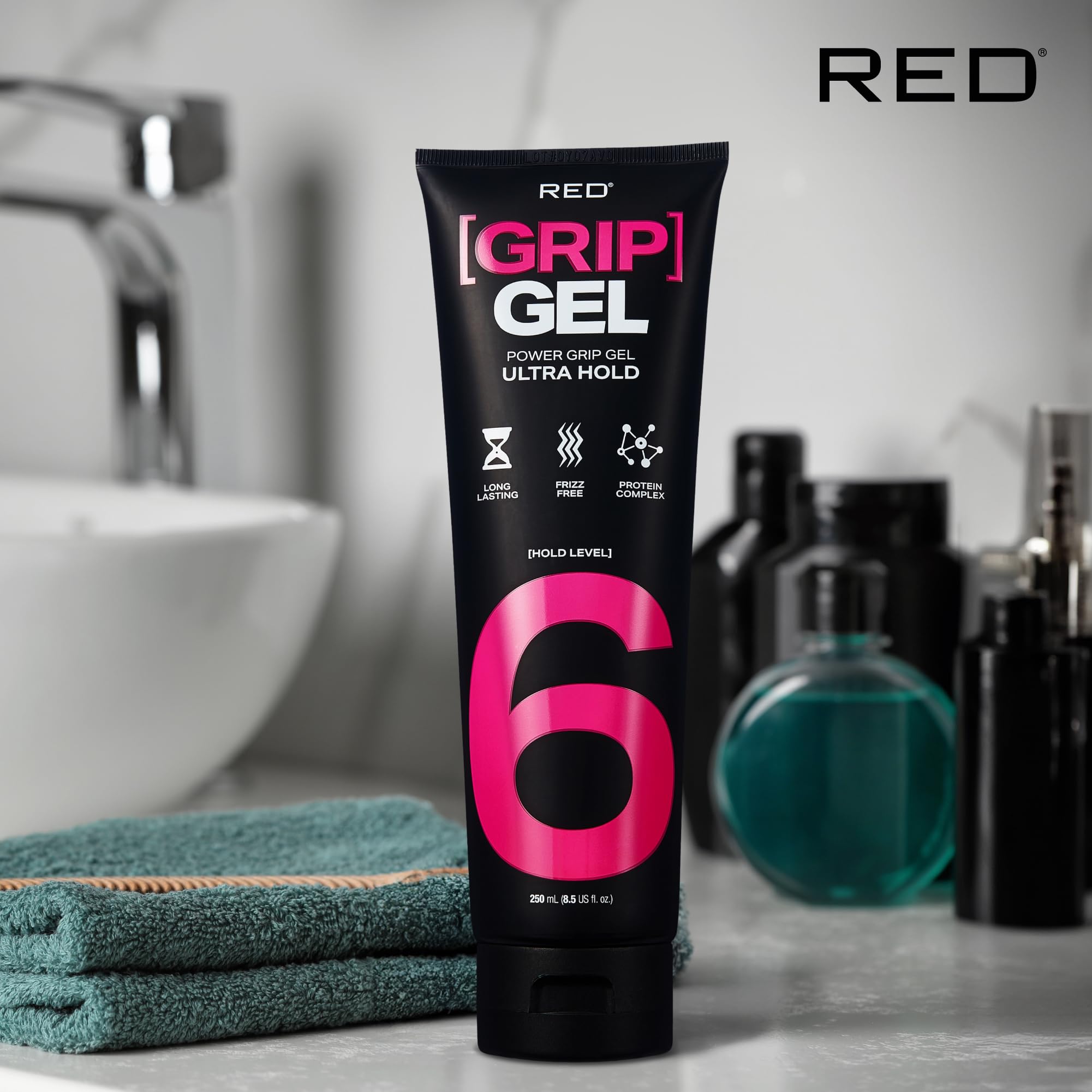 Amazon.com : Red by Kiss Power Grip Gel – Long-Lasting Hold, Frizz