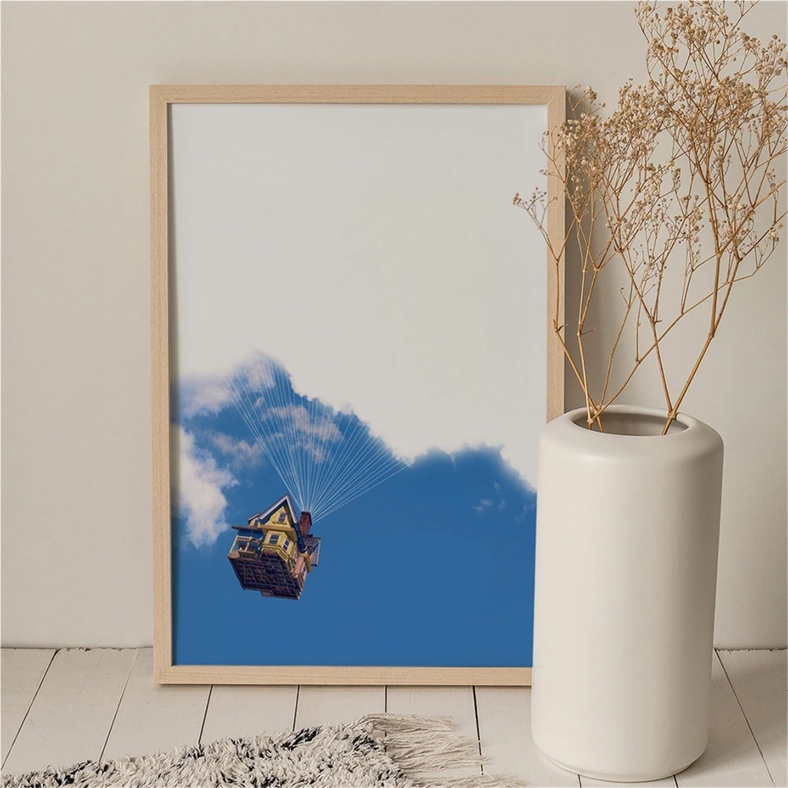 Hochzeit Fingerabdrücke mit Baum Hochzeitsgeschenk Fingerabdruck Baum Malerei Kuss Liebhaber Party Gästebuch Leinwand Dekoration(Color04,60x80cm 24x32inch)