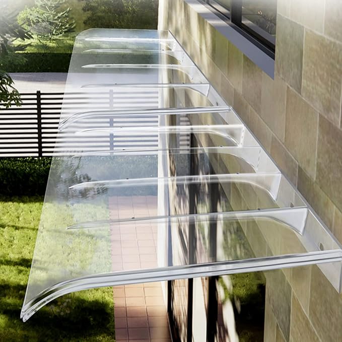 Porch Canopy Outdoor Awning Patio awnings Transparent Front Door Canopy Outdoor