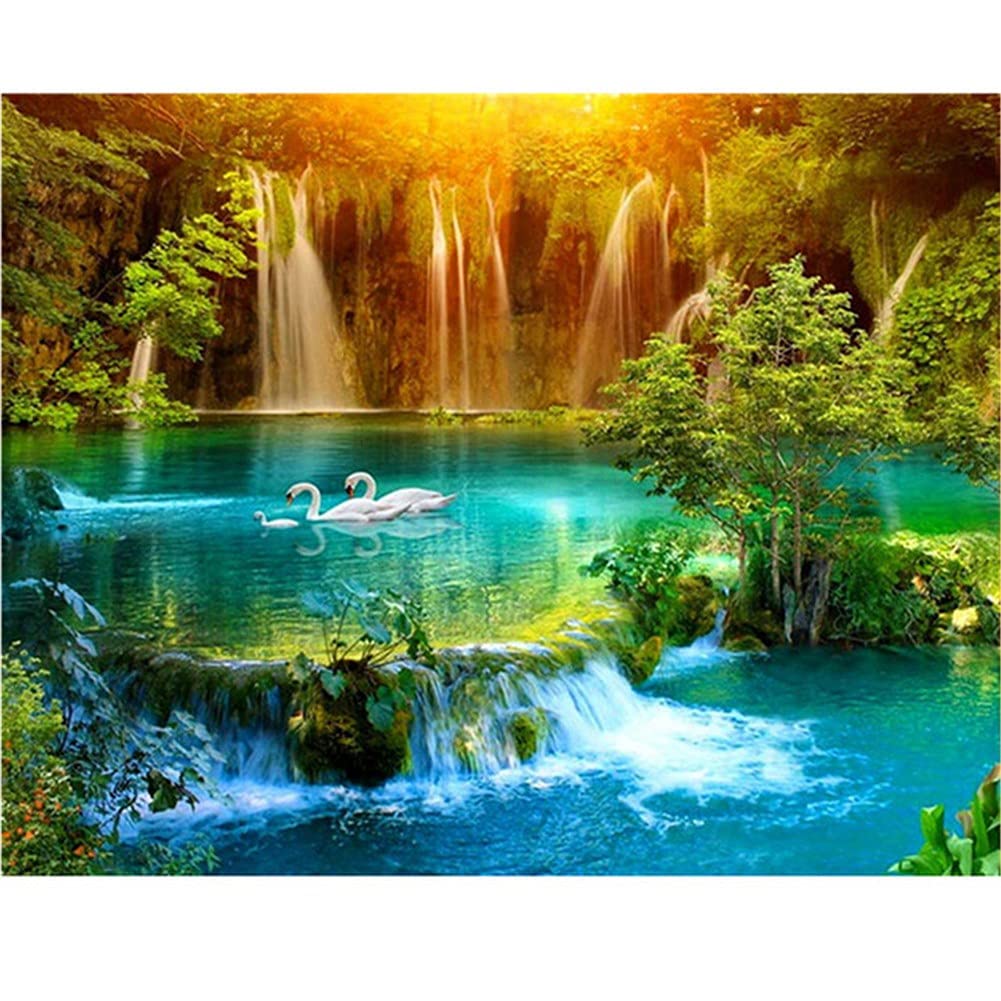 Peinture Diamant 5D DIY grand format 40x80cm pour décorer votre salon et bureau