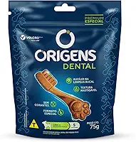 Petisco Origens Dental Porte Pequenos 75g Limpeza dos Dentes