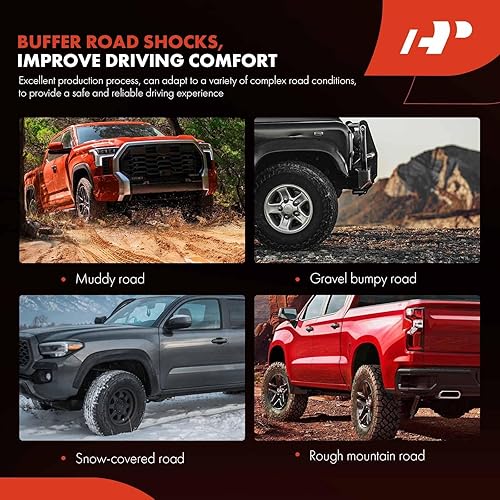 Miniatura 6 de A-Premium Kit de suspensión delantera de 10 piezas, brazo de control inferior, rótula, enlace de barra estabilizadora, extremo de barra de