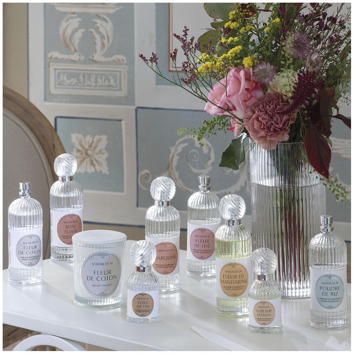 MATHILDE M. Profumo per ambiente ROSE ELÈGANTE - 100 ml - | Tutto ciò che ti serve per abbellire casa a prezzi imbattibili