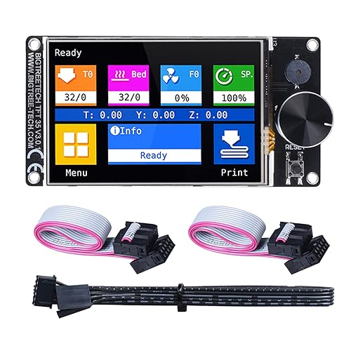 BIGTREETECH TFT35 V3.0.1 Pantalla táctil con dos modos de trabajo Panel controlador inteligente compatible con LCD12864 WiFi para Octopus V1.1/SKR