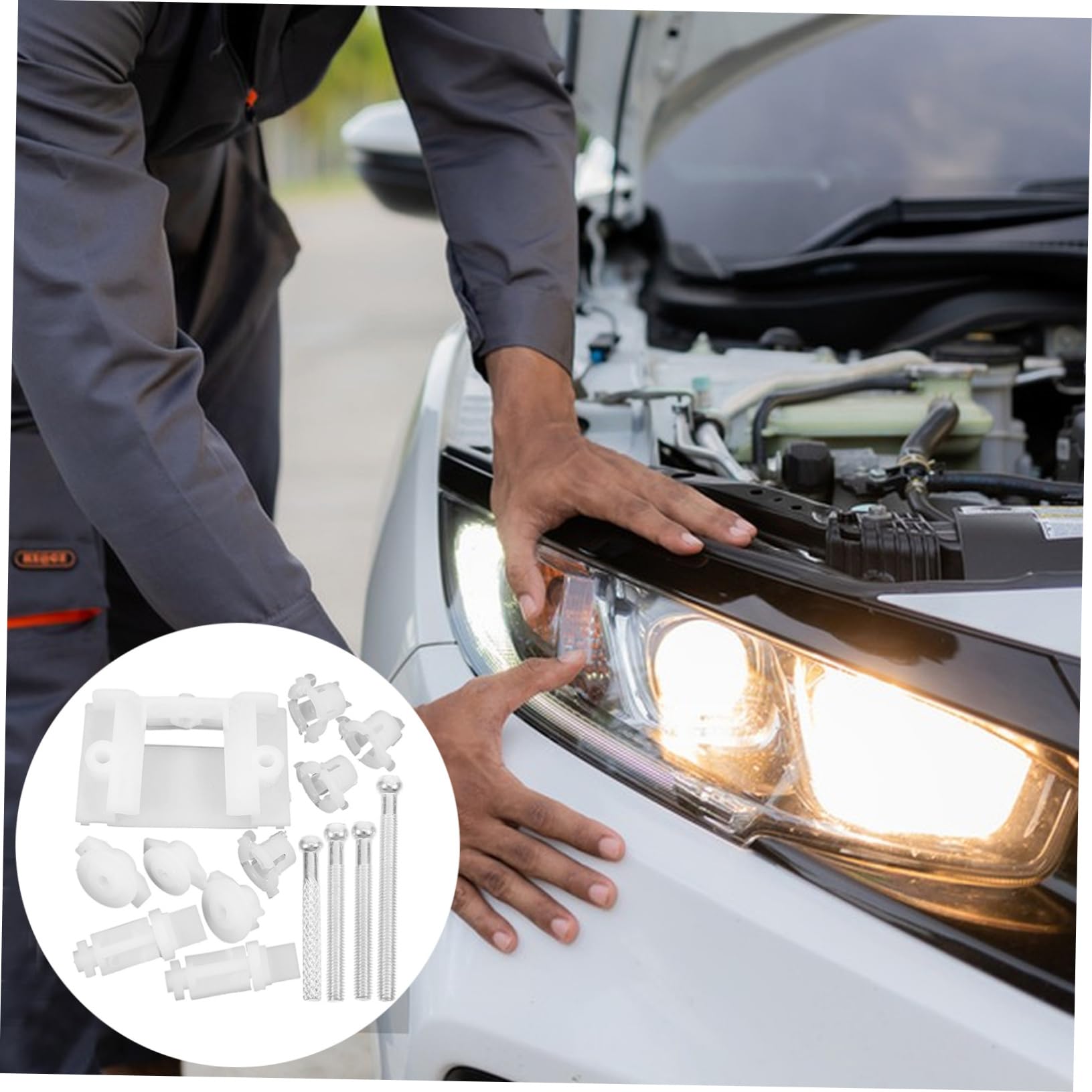 Cabilock Headlight Adjustment Screws Set for Car Headlight and Headlamp Repair Kit