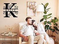 Vista 15 de Wedding Gifts for Couples 2025, Personalized Metal Name Signs, Custom Name Signs, Custom Family Name Sign, Last Name Sign, Monogram Letters Wall