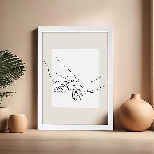 Miniatura 418 de Poster Master Póster de peonías – Estampado de flores retro – Ilustración floral – Ilustración en blanco y negro – Diseño de línea y abstracto –