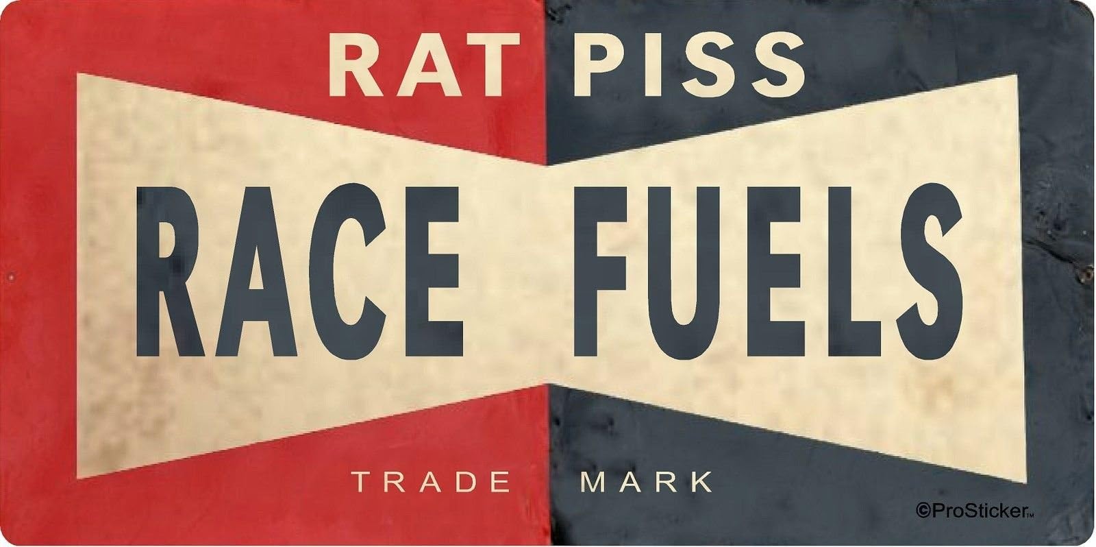ProSticker 751 3" X 6" Phantom Series "Rat Race Fuels" Decal Sticker