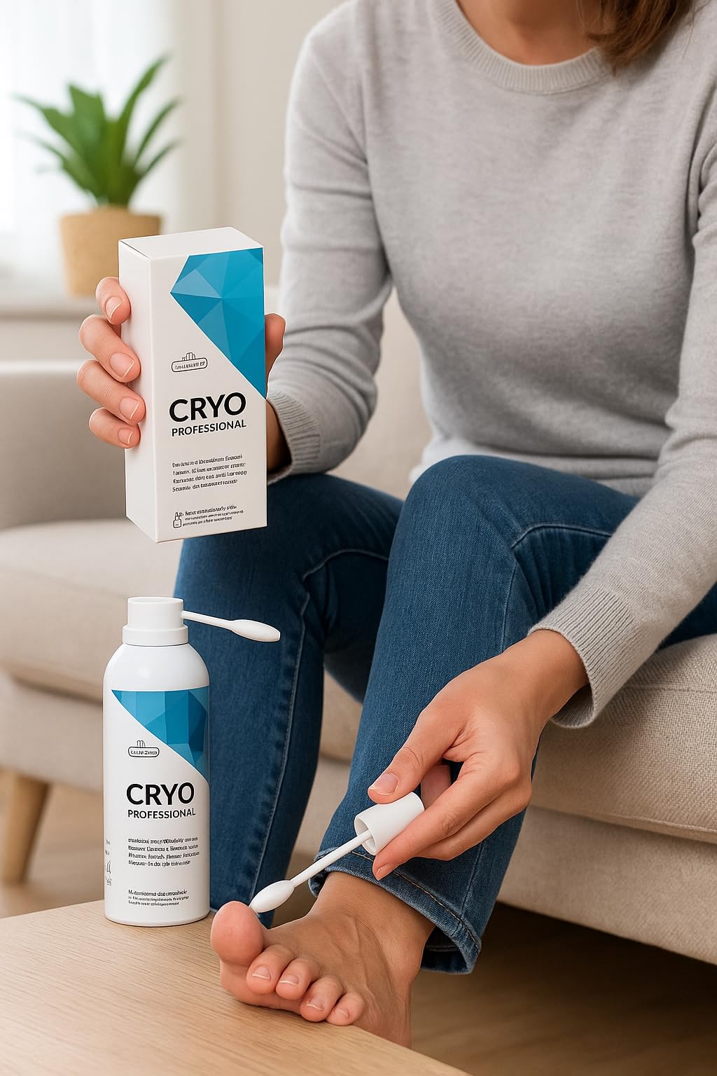 Aerosol de crioterapia para verrugas – manos y pies – 170 ml – 60 tratamientos – eliminación rápida y eficaz