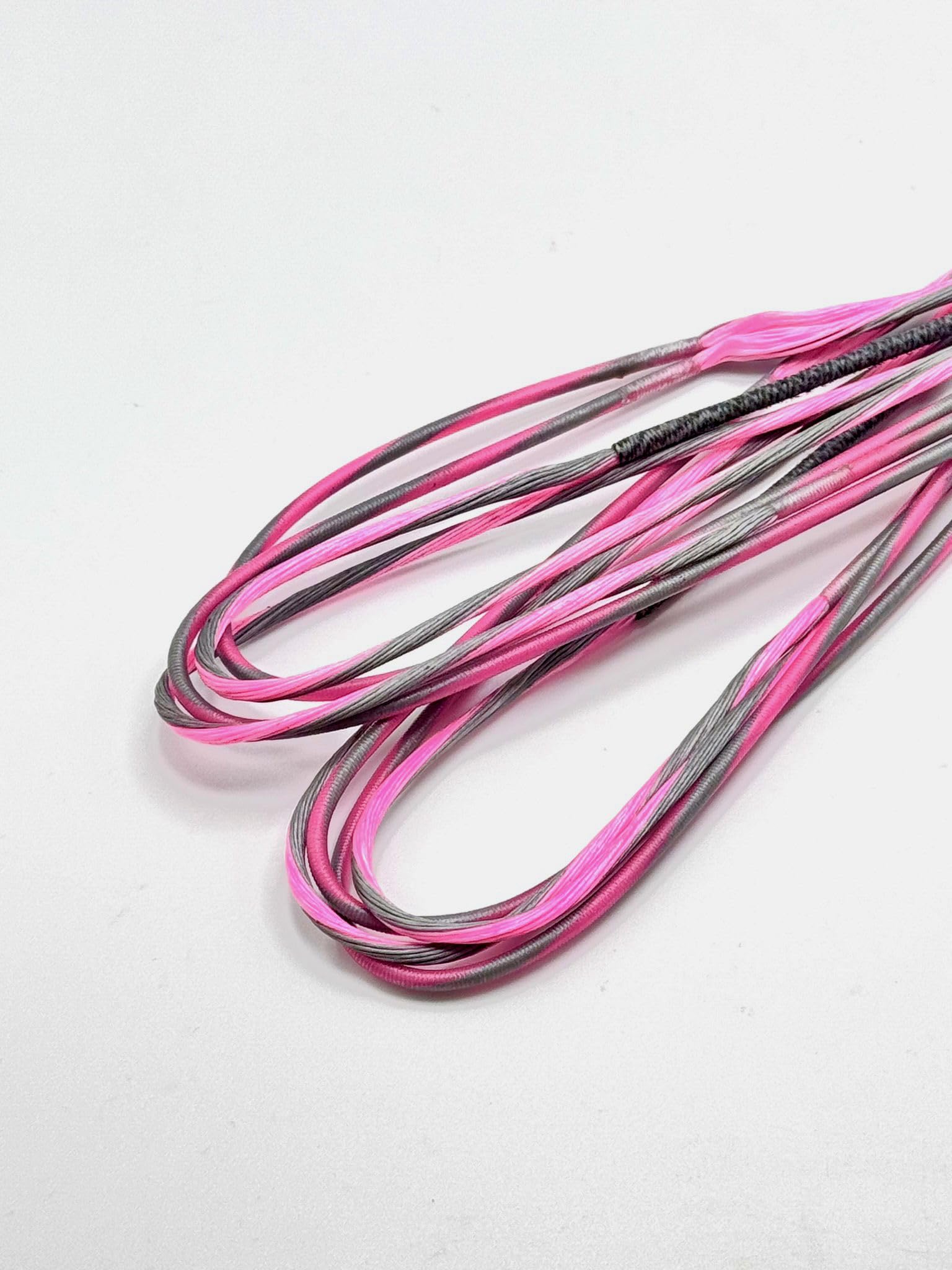 Genesis String & Cable Replacement Bowstring Set - Light Pink & Silver