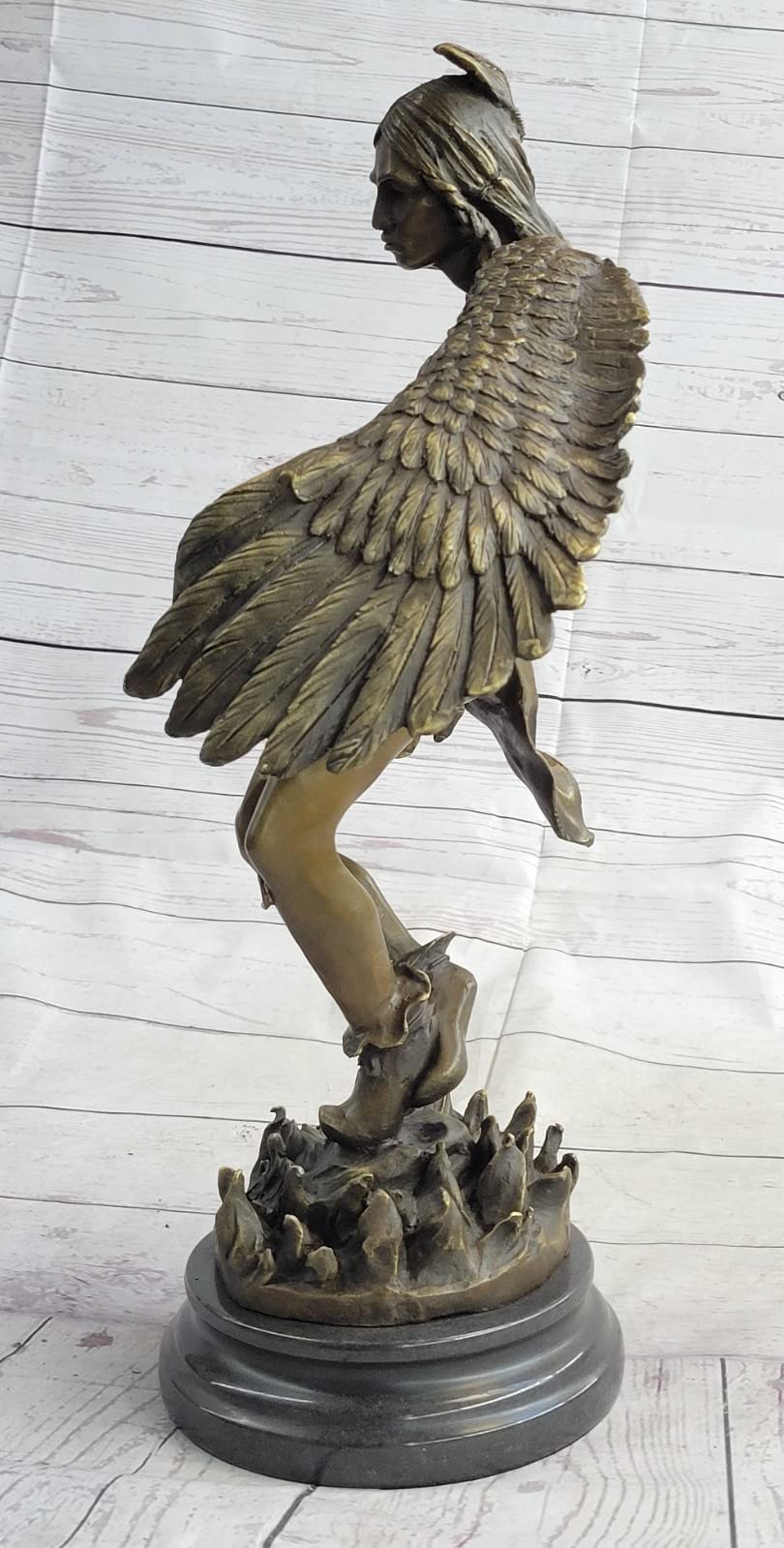 ネイティブアメリカン インディアン像 楽天市場】ネイティブ アメリカン 平原のインディアン 酋長の