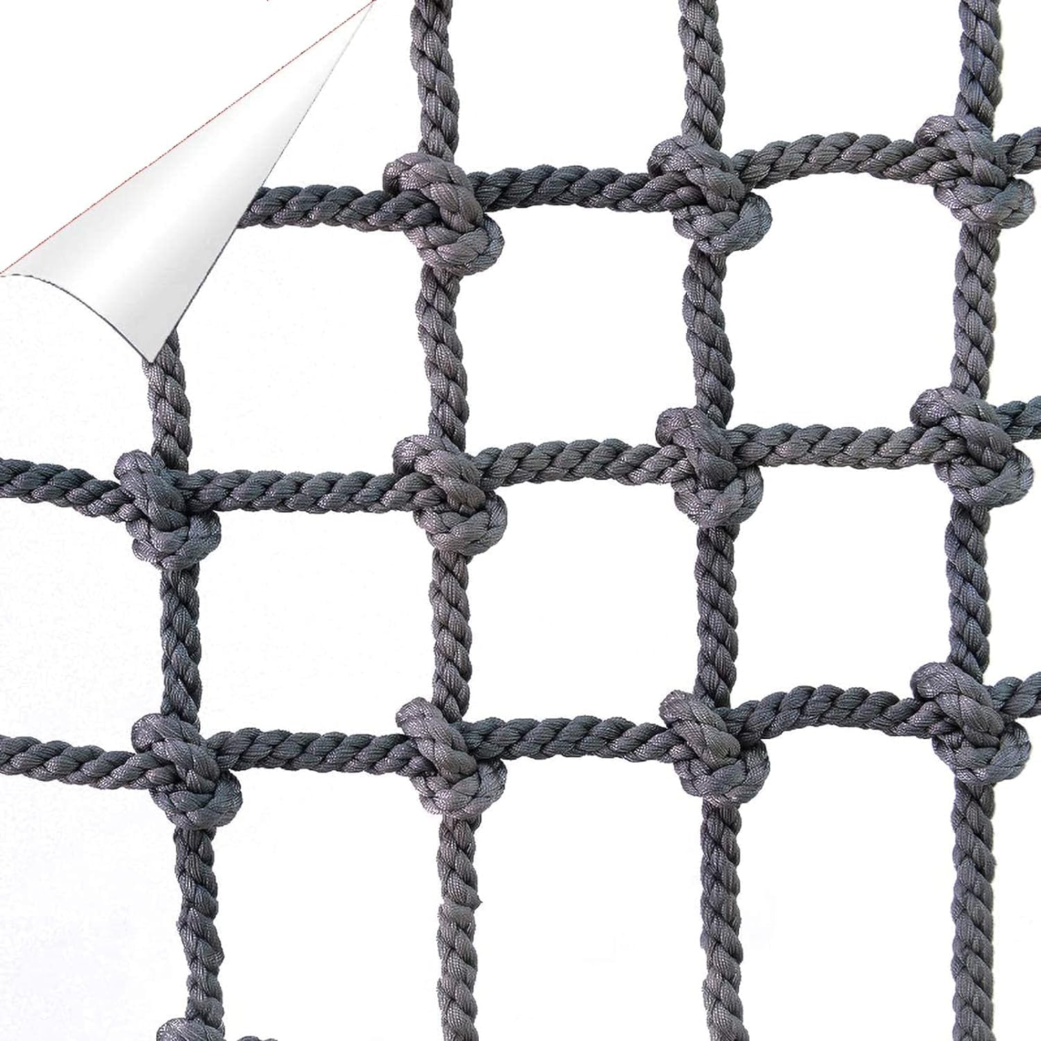 Filet de chargement d'escalade sécurisé en corde 14mmx15cm pour enfants