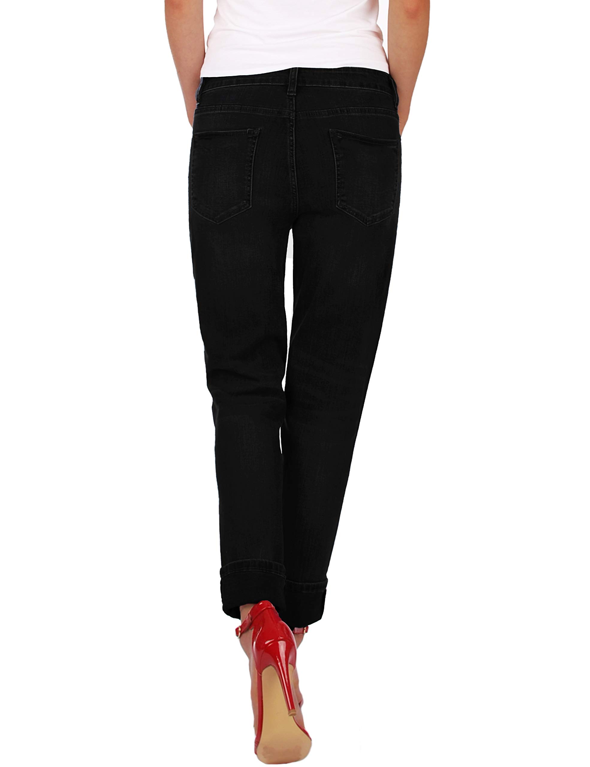 Fraternel Pantalones Vaqueros Mujer Boyfriend