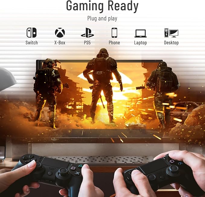 Monitor Extensor Triple 14 Pulgadas FHD IPS miniatura 9