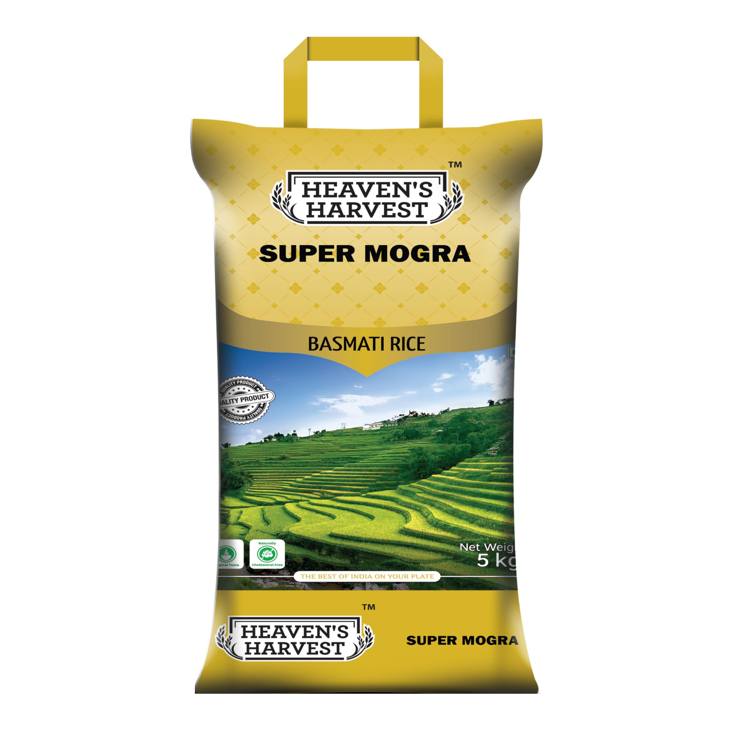 Heavens Harvest Super Mogra (Broken) Basmati Rice Tasty, Non-sticky & Rich Aroma | 5 KG (B0CW6DXNBB) Amazon Price History, Amazon Price Tracker