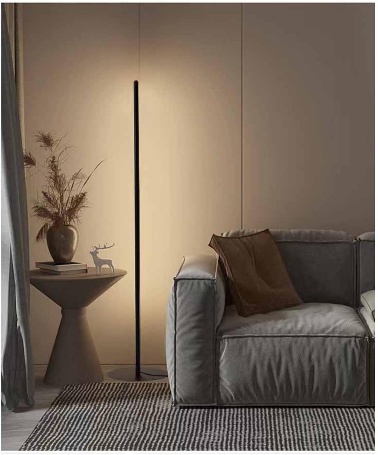 Corner Floor Lamp, Remote Control Floor Lamp with Remote Control