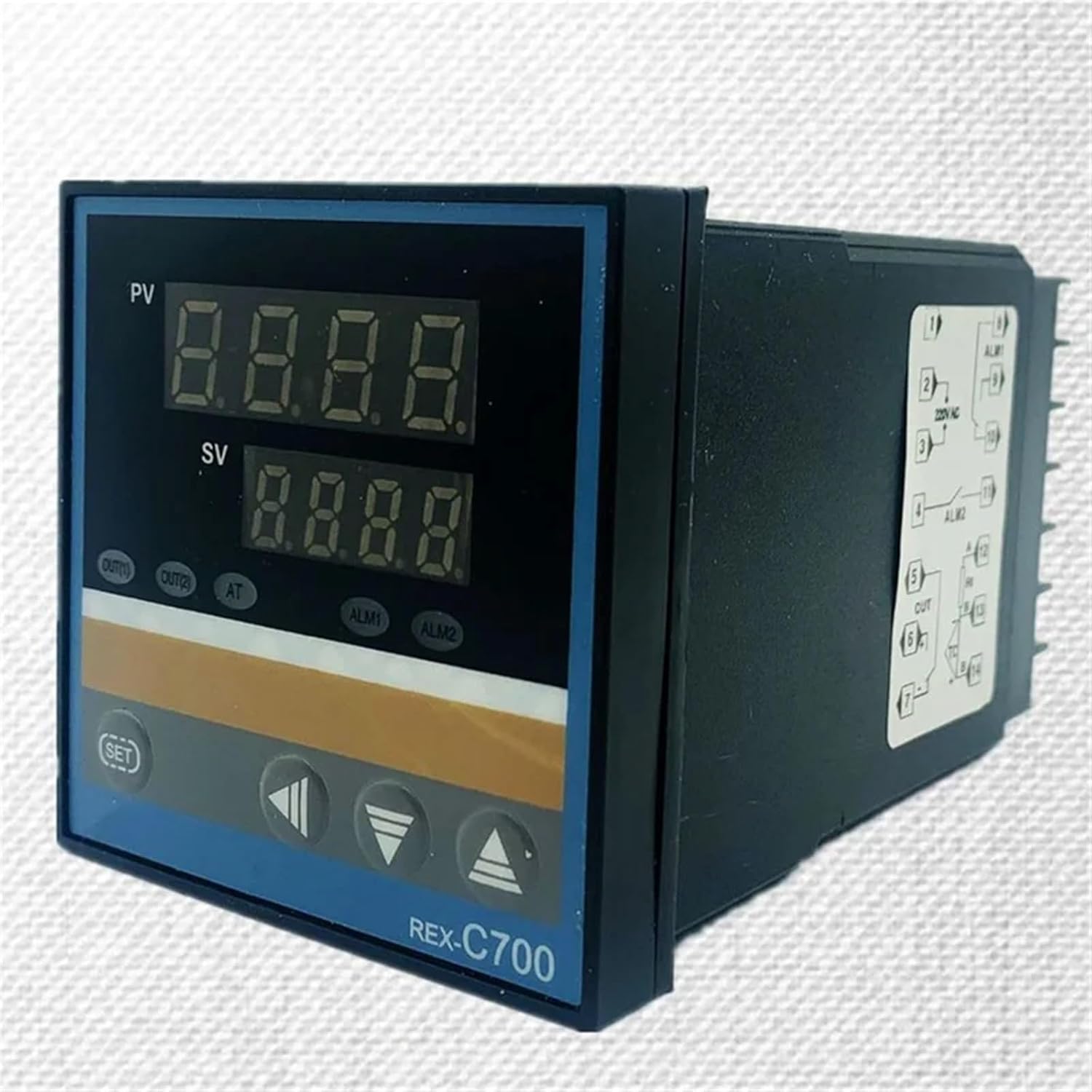 PID RKC Digital Intelligent Industrial Temperature Controller 220V Relay REX-C700 Thermostat SSR Relay Output