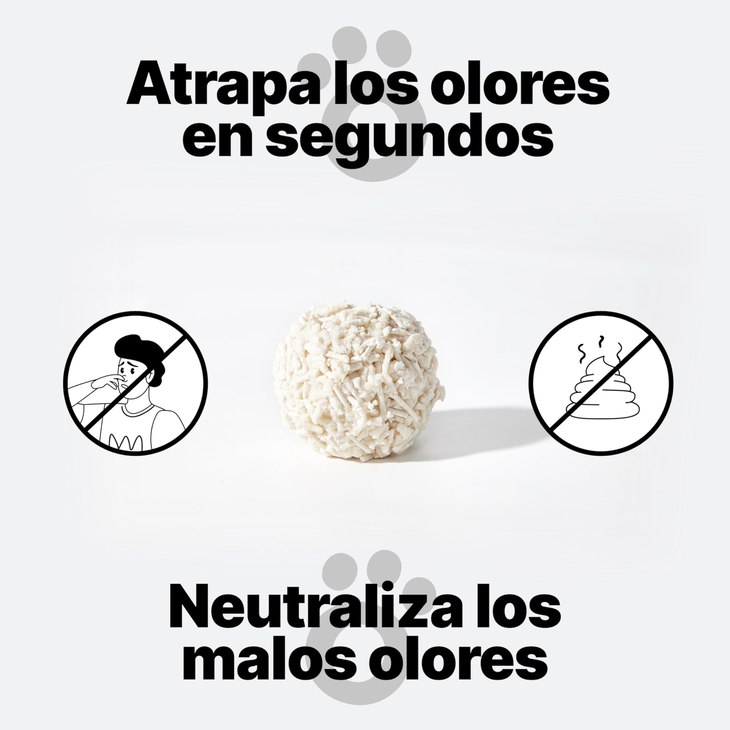 Arena de Tofu para Gatos 10,8 kg - Aglomerante y Vegetal con Fibra de Guisante, 99% Libre de Polvo, Control de Olores, Desechable en el Inodoro, Sin Perfume