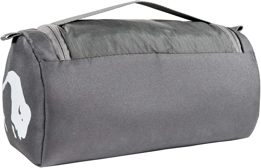 Tatonka Care Barrel Hanging Toiletry Bag with Mirror and Compartments (Titanium Grey), 3 Liter (26 x 14 x 14 cm) - Image 4