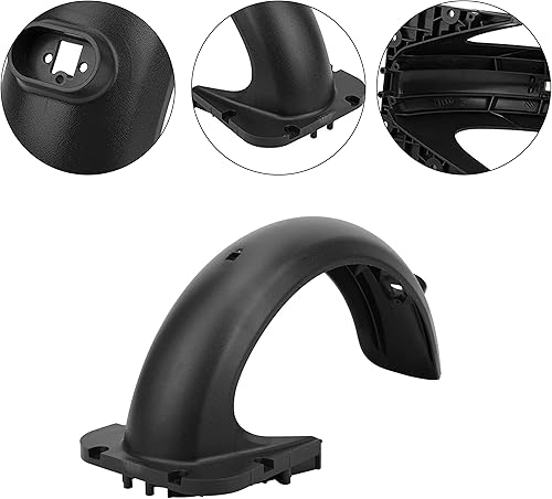 Vista 12 de Accesorios para guardabarros traseros incluye guardabarros trasero + soporte + luz trasera LED compatible con accesorios de scooter eléctrico Segway