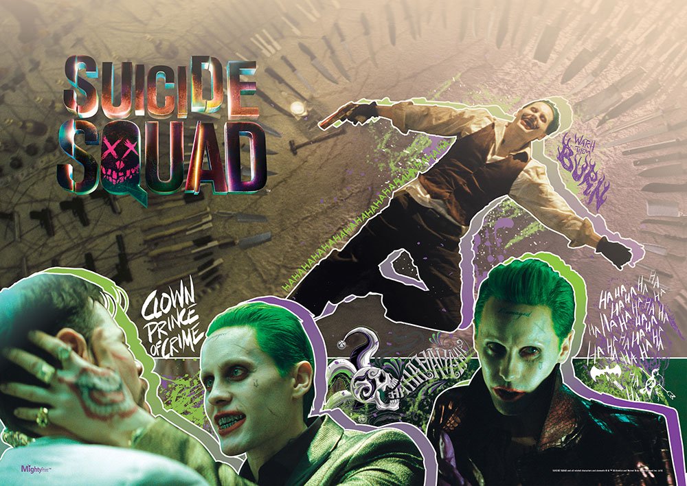 Amazon.com: MIGHTYPRINT Suicide Squad (The Joker) Wall Art Next