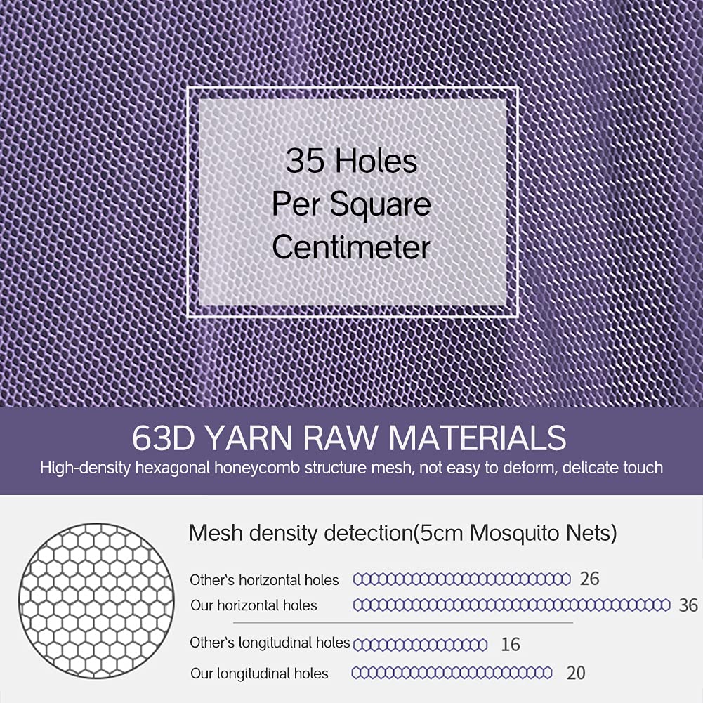 Zanzariera A Cupola Grande - Protezione Antizanzare Per Letto Matrimoniale - Foto 10