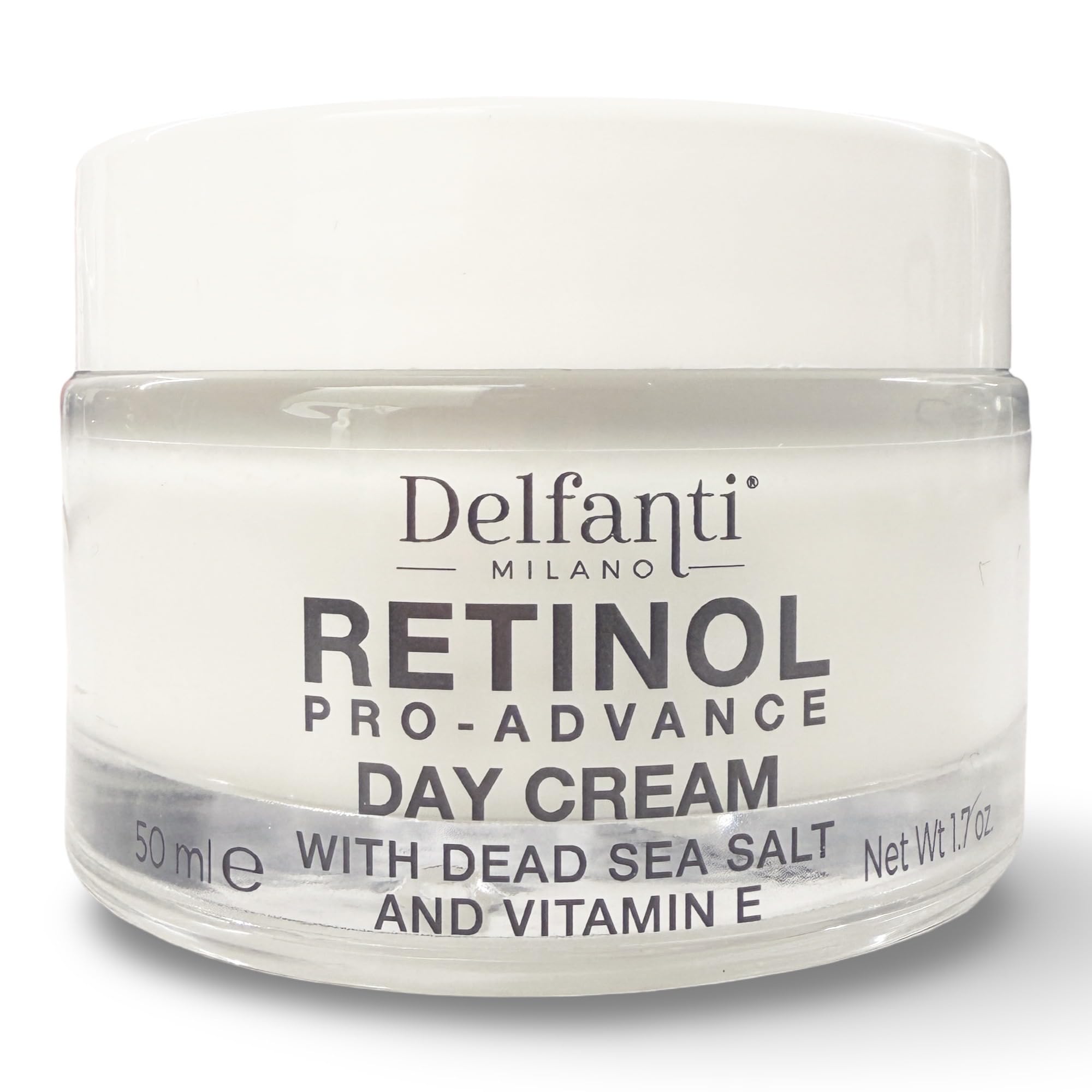 Delfanti Milano - RETINOL PRO-ADVANCE DAY CREAM - with dead sea minerals and vitamin E- Made in Italy