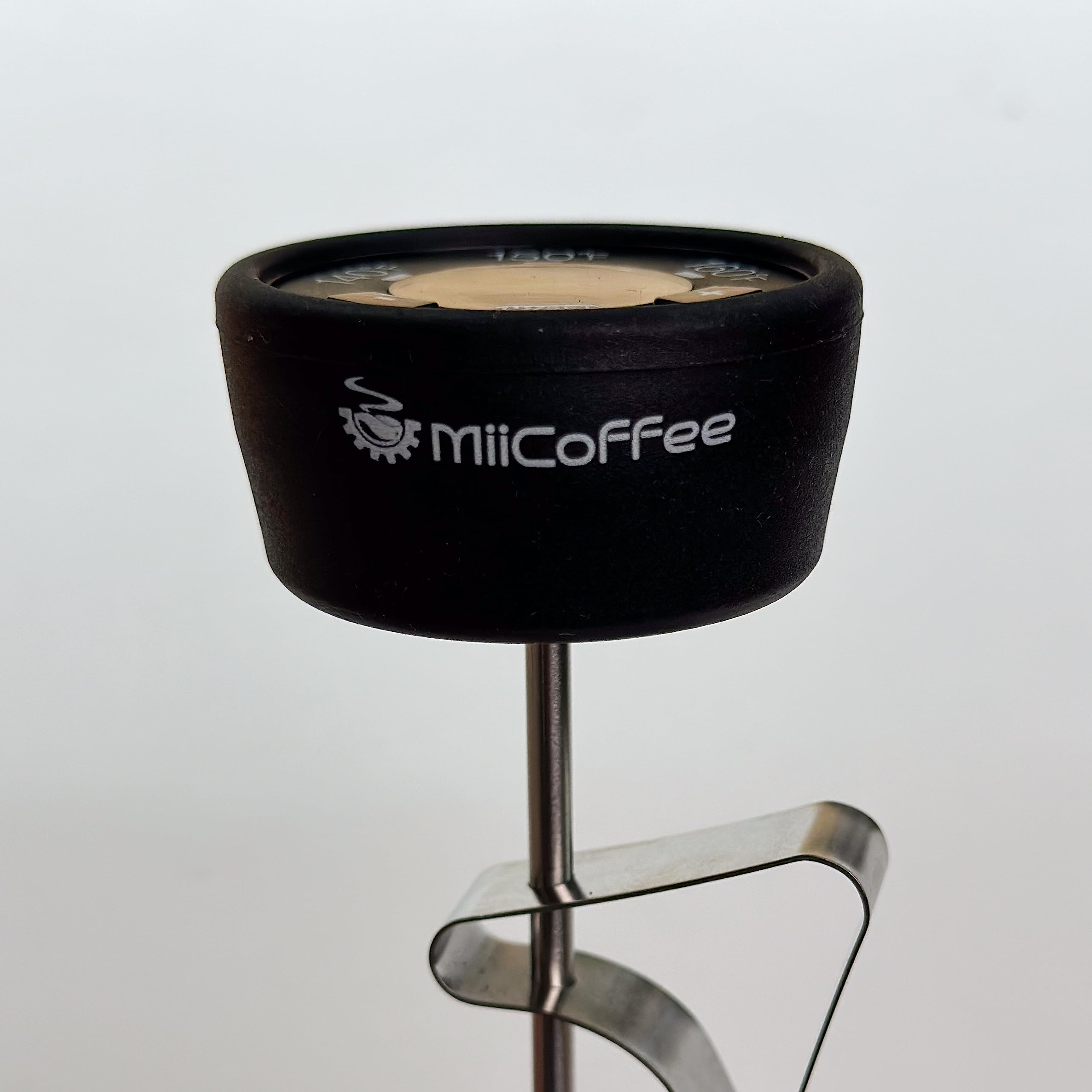 MiiCoffee Cyfrowy termometr do spieniania mleka z klipsem, akcesoria do ekspresu do kawy do spieniania mleka (Celsjusza)