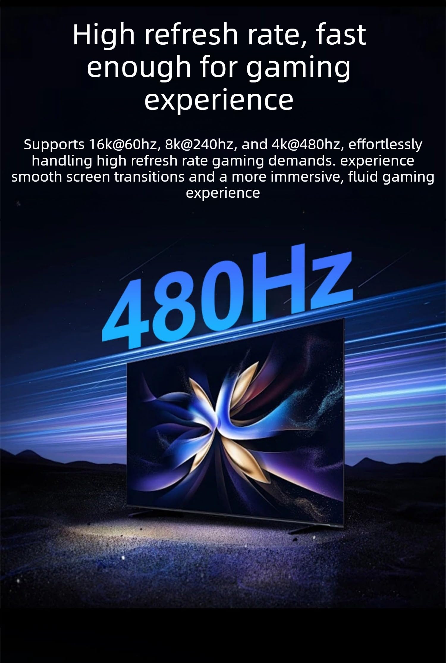 Cable de fibra óptica HDMI2.2 de 2 m, 16 K, 96 Gbps de ultra alta velocidad, 4K240Hz 4K144Hz 8K120Hz 16K60Hz, HDCP 2.2 y 2.3, HDR dinámico, eARC, DTS, largo delgado y flexible para