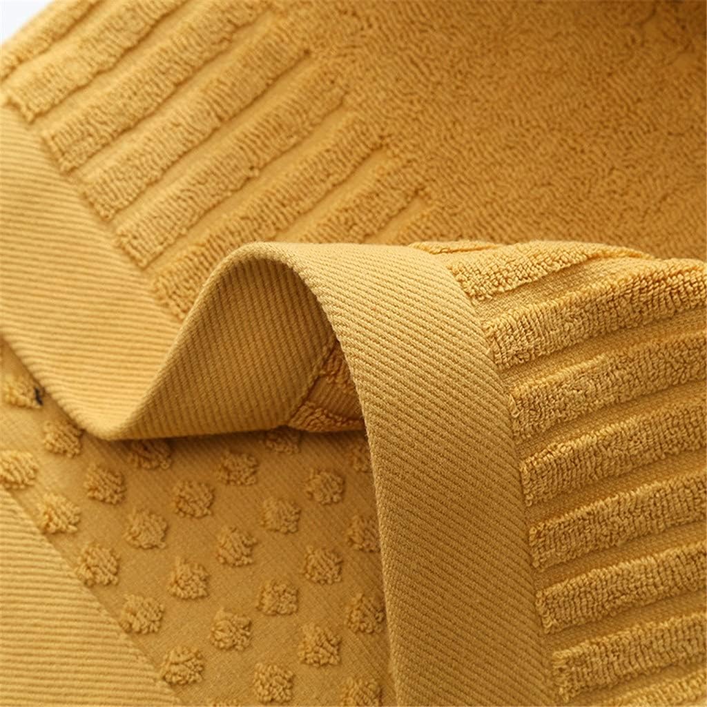 4pcs Towel Cotton Daily Gift Adult Plain Thick Embroidered