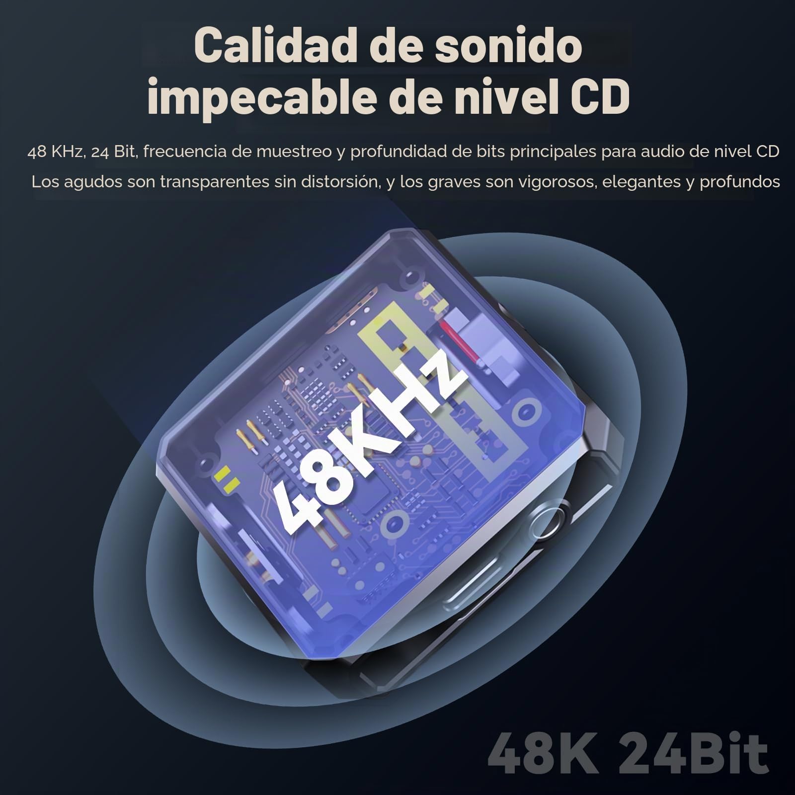 7artisans Micrófono inalámbrico Lavalier con transmisión inalámbrica de larga distancia de 100m, vida útil de la batería de 20H y reducción de ruido, banda sonora segura, compatible para cámaras DSLR
