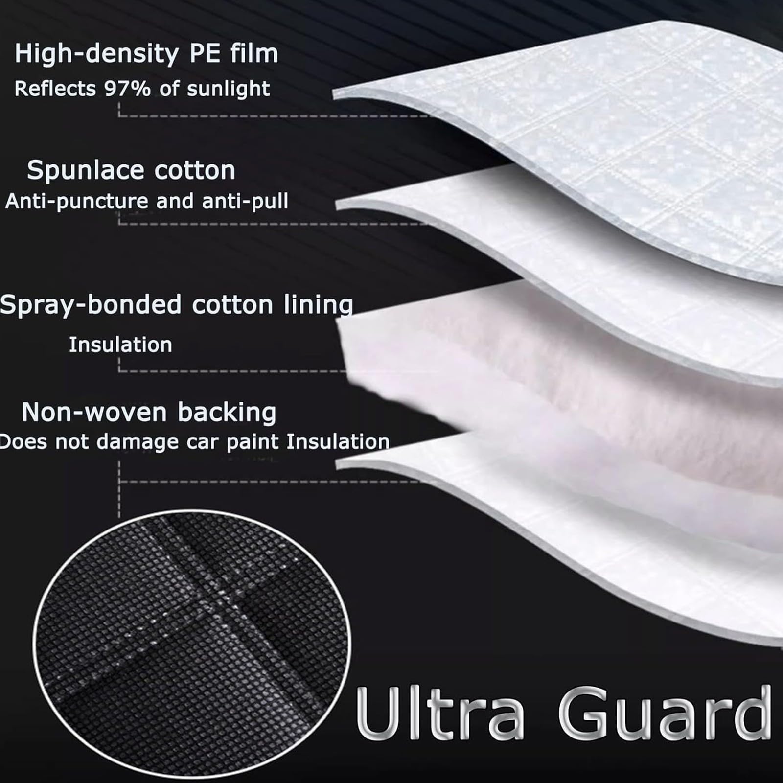 Funda Coche Antigranizo Hecho para BMW Z4 Roadster E89 2009-2013, Funda Coche Exterior, Protección contra la Lluvia y el Granizo, Protección Impermeable xz23w