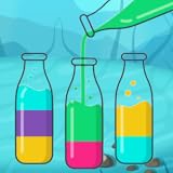 ウォーターソートキャプテン: オフラインパズルカラーゲーム