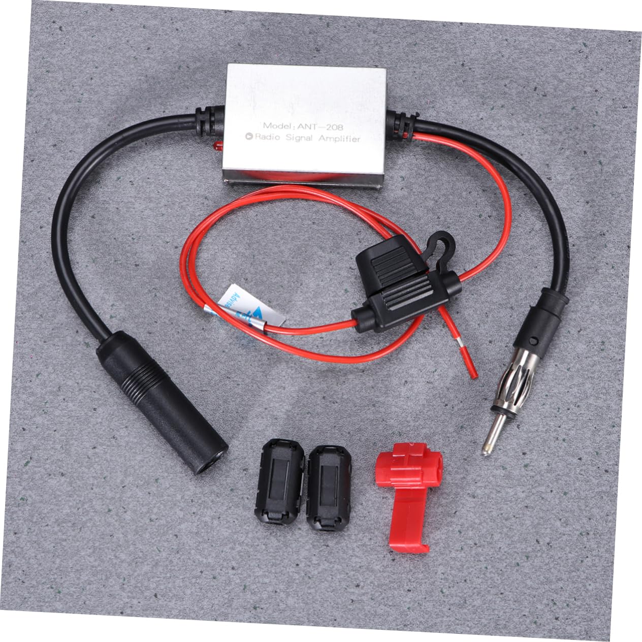 Amplificador de Antena para Coche Ant-208 12-24v Plástico