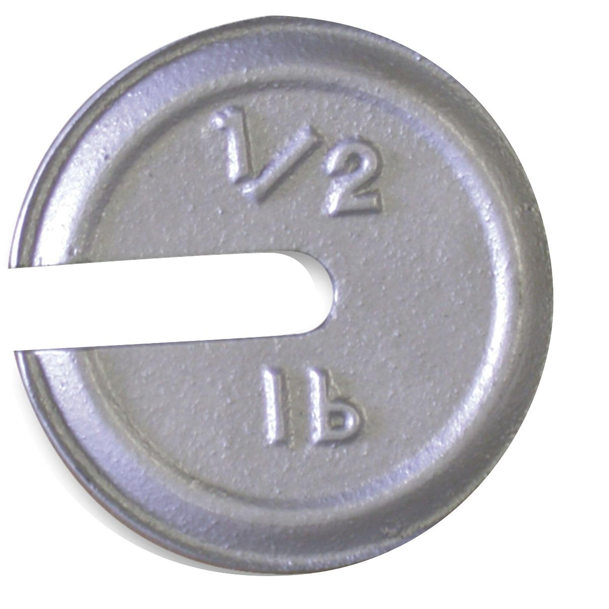 Calibration Weight, Cast Iron, 0.5lb, Slott-picture-16