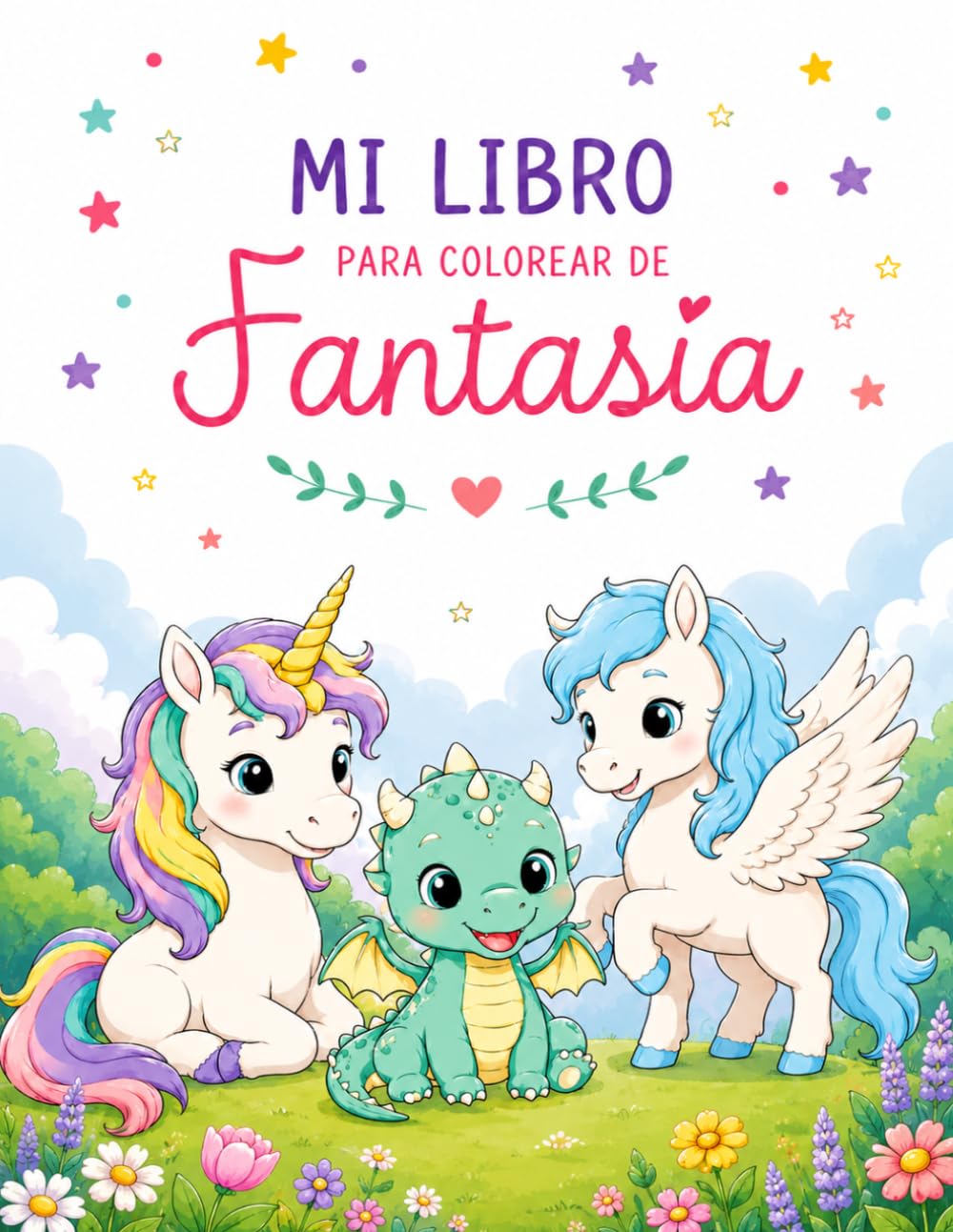 Mi Libro Para Colorear de Fantasia