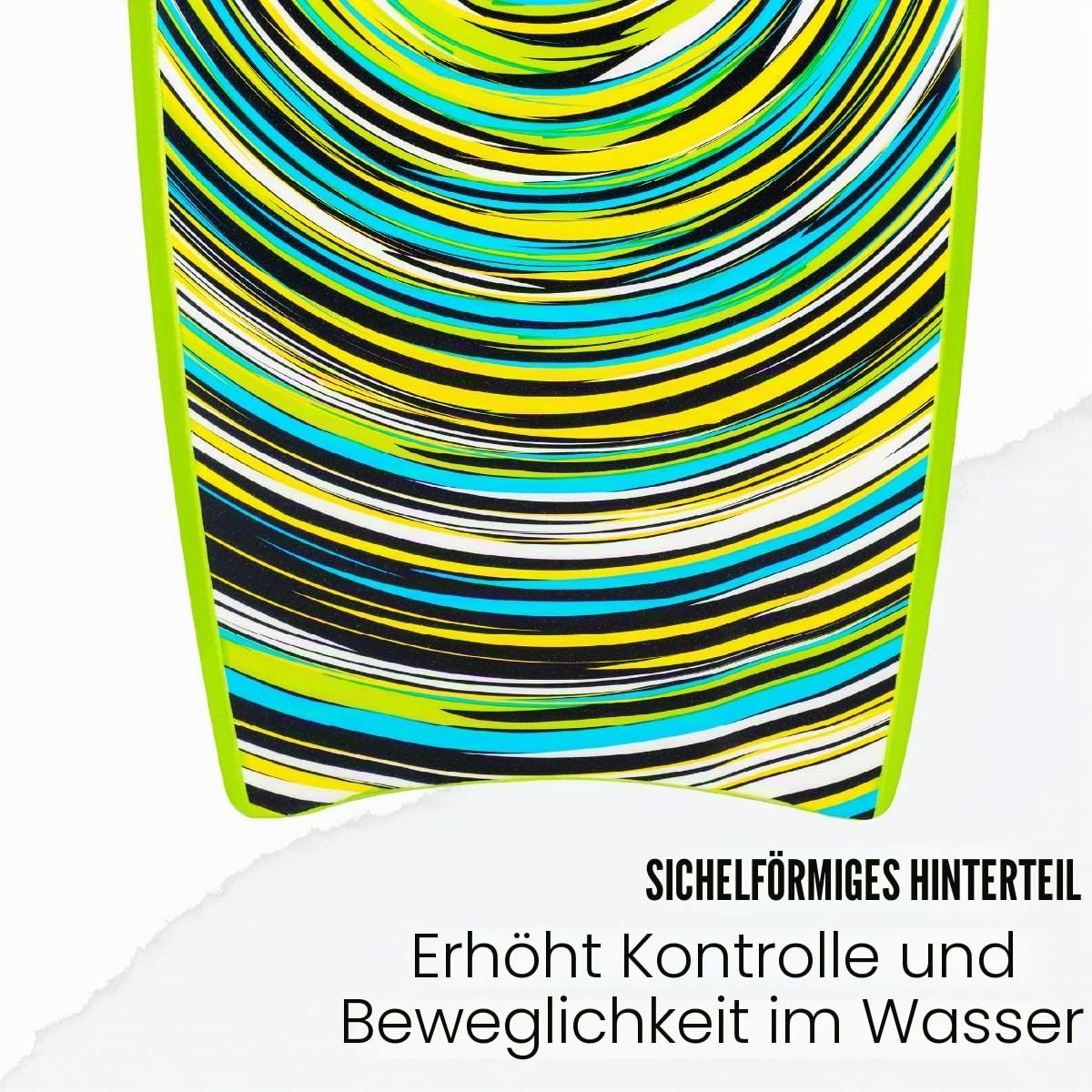 Osprey 101,6 cm Bodyboard mit Verstellbarer Handgelenkleine für Kinder und Erwachsene, leichtes Bodyboard mit XPE-Deck, Halbmondschwanz und EPS-Kern, mehrere Farben und Design