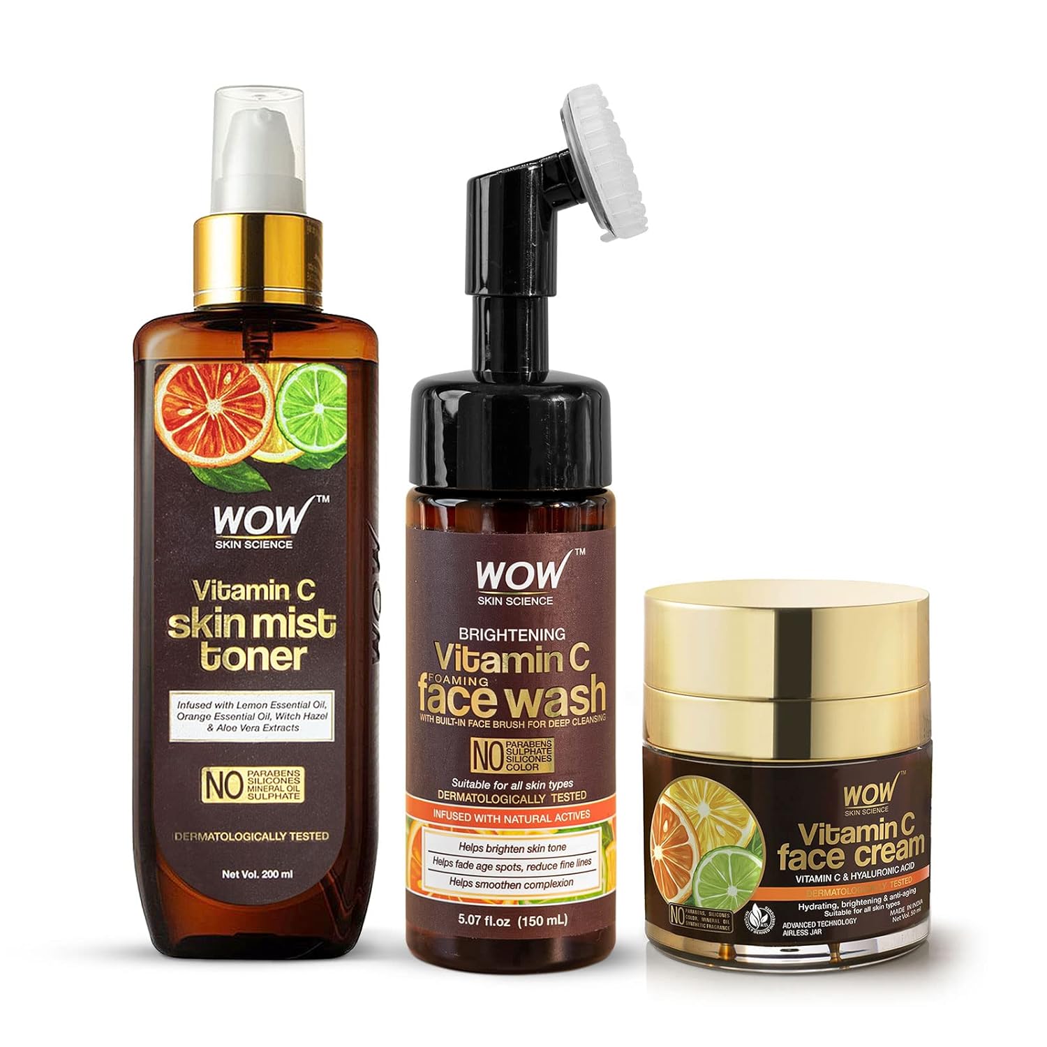 Buy WOW Skin Science Vitamin C AntiAging & Brightening Daily Routine