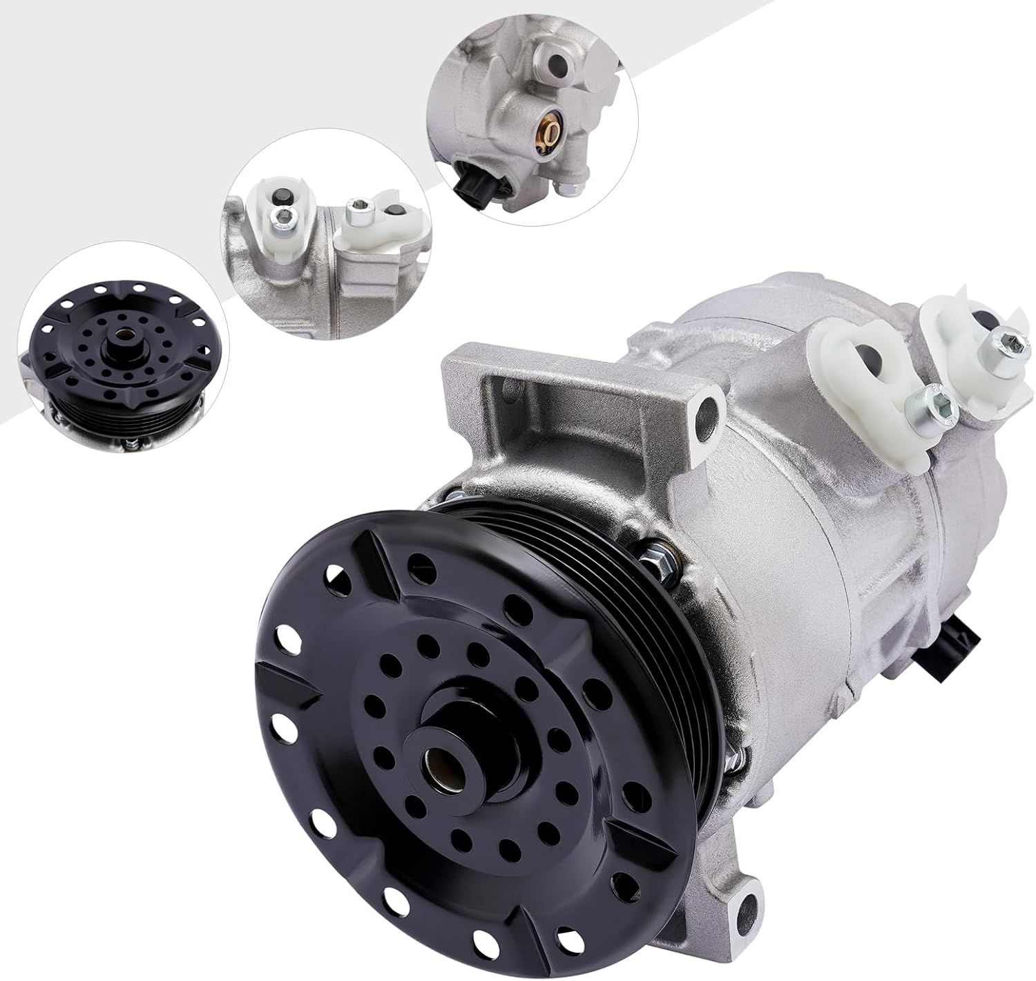 AC Compressor Intended for Dodge Caliber Intended for Jeep Patriot 2007 2008 2.0L 2.4L Automotive A/C Compresso CO 11023C w/Clutch