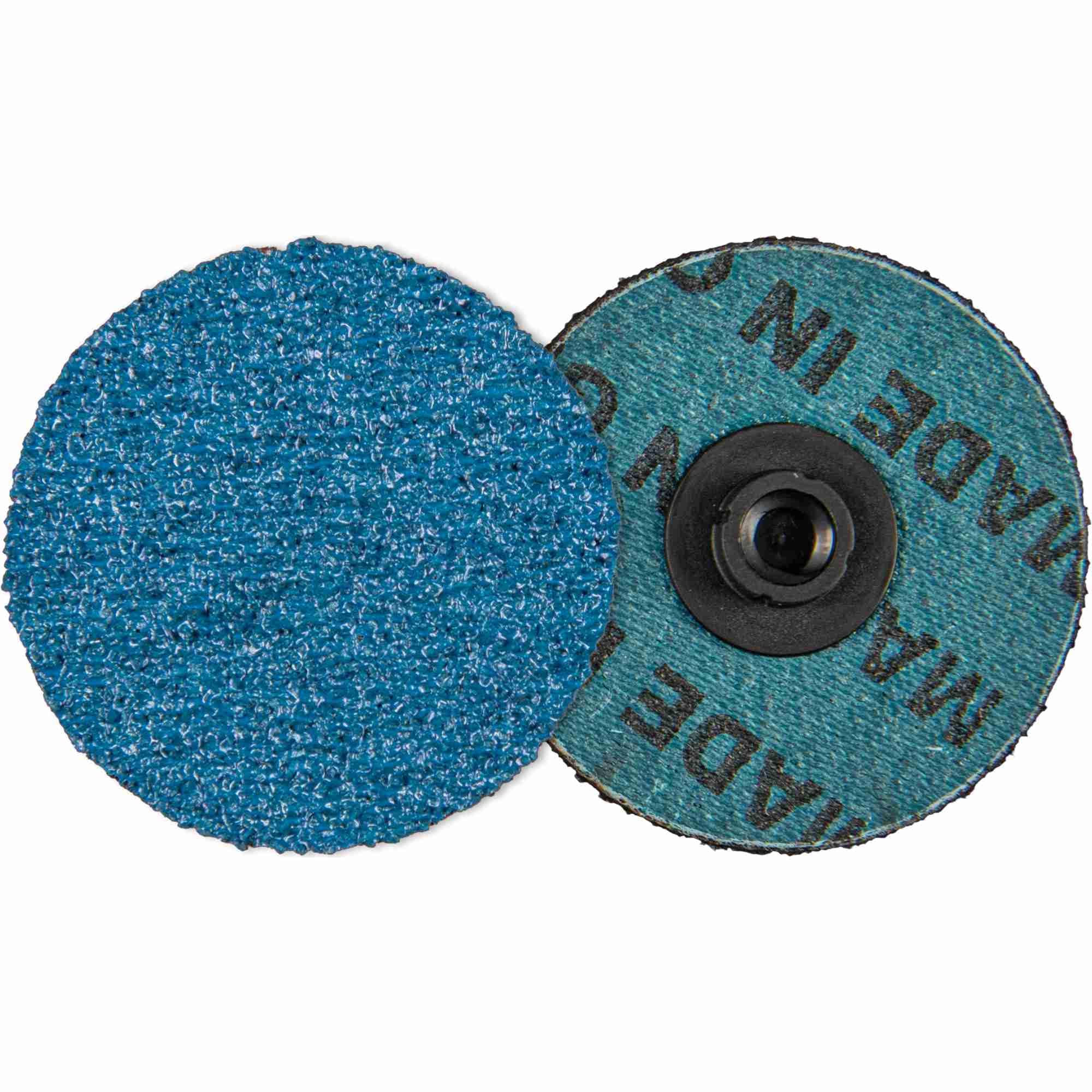 Klingspor QMC 411 Quick Change discs, 50 mm, grano 80, 100 unidades 295304