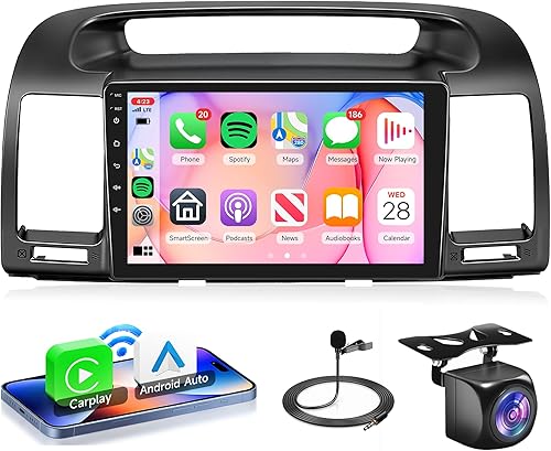 Miniatura 13 de Radio para Toyota Camry 2000 2001 2002 2003 2004 2005 2006 4 Núcleo 4G+64G Android 15 Estéreo de Coche con Carplay Inalámbrico Android Auto