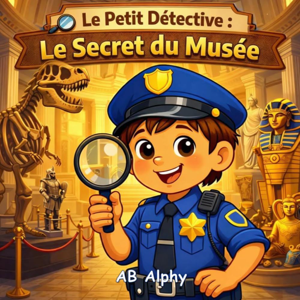 Le Petit Détective : Le Secret du Musée: Une aventure de détective pour enfants sur la curiosité, l’honnêteté et le respect (4–8 ans)