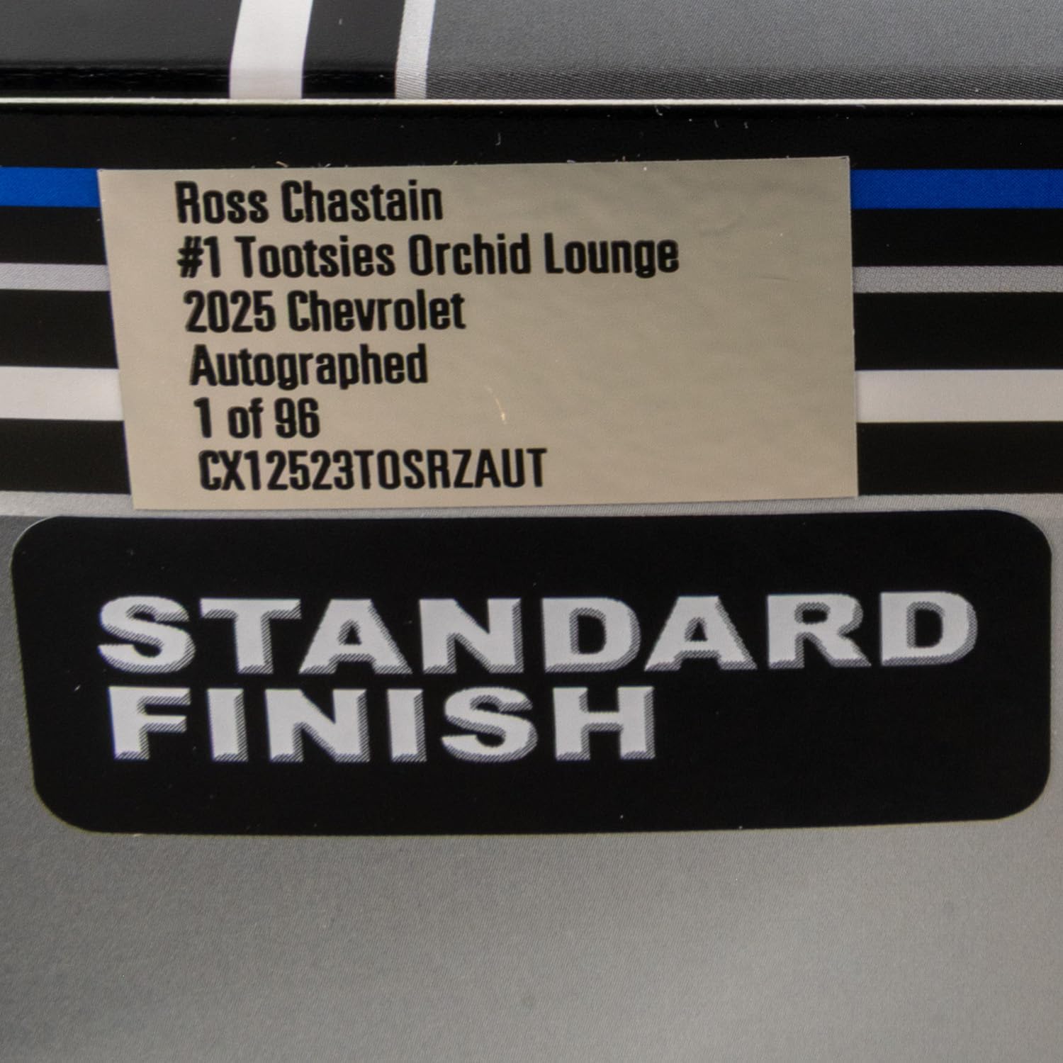 Lionel Racing Ross Chastain Autographed 2025 Tootsie's Orchid Lounge Standard ARC Diecast Car 1:24 Scale
