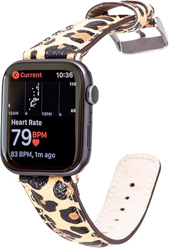 Miniatura 17 de Watch Bands Compatible with Apple 38mm 40mm 41mm 42mm 44mm 45mm 49mm for men & women, Handmade Genuine Leather, Wristband Compatible with iWatch